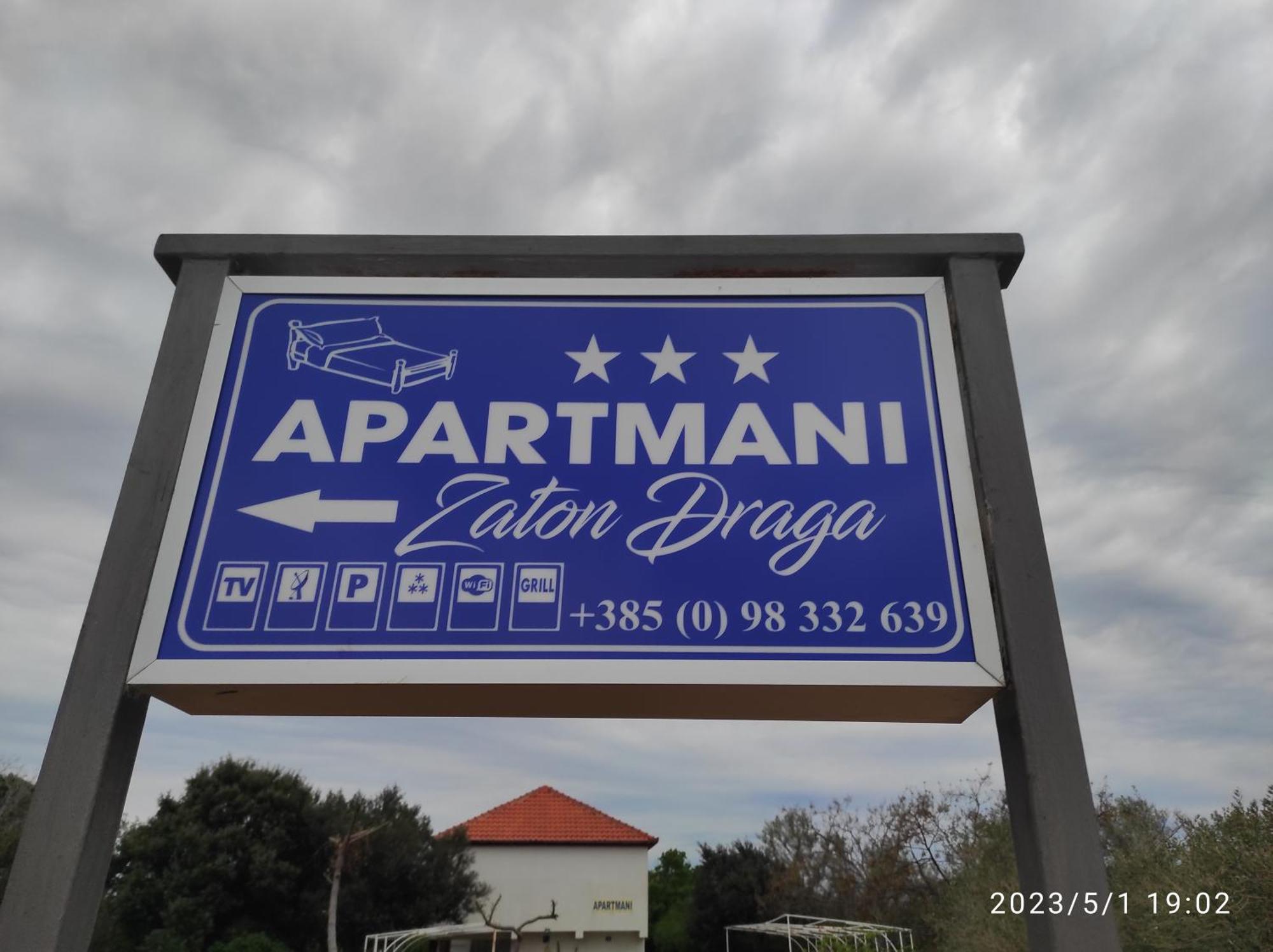 Apartments Zaton Draga מראה חיצוני תמונה